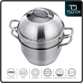 multi-layer stainless steel dim sum steamer with steam plate steam pot